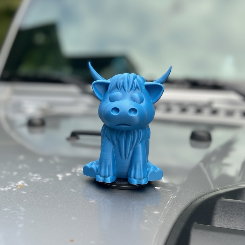 Big COW - Moo Moo Subaru - Magnetic Ride Accessory