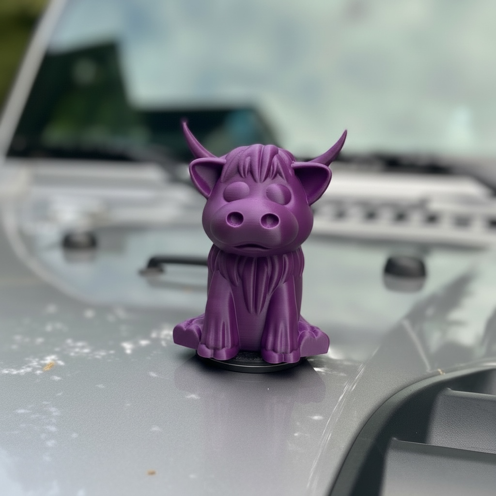 Big COW - Moo Moo Subaru - Magnetic Ride Accessory