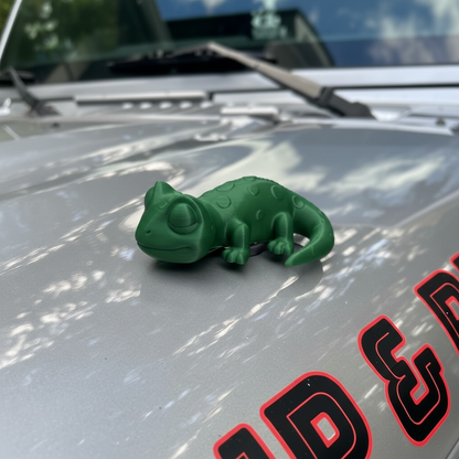 BIG Gecko Lizard - Magnetic Ride Accessory