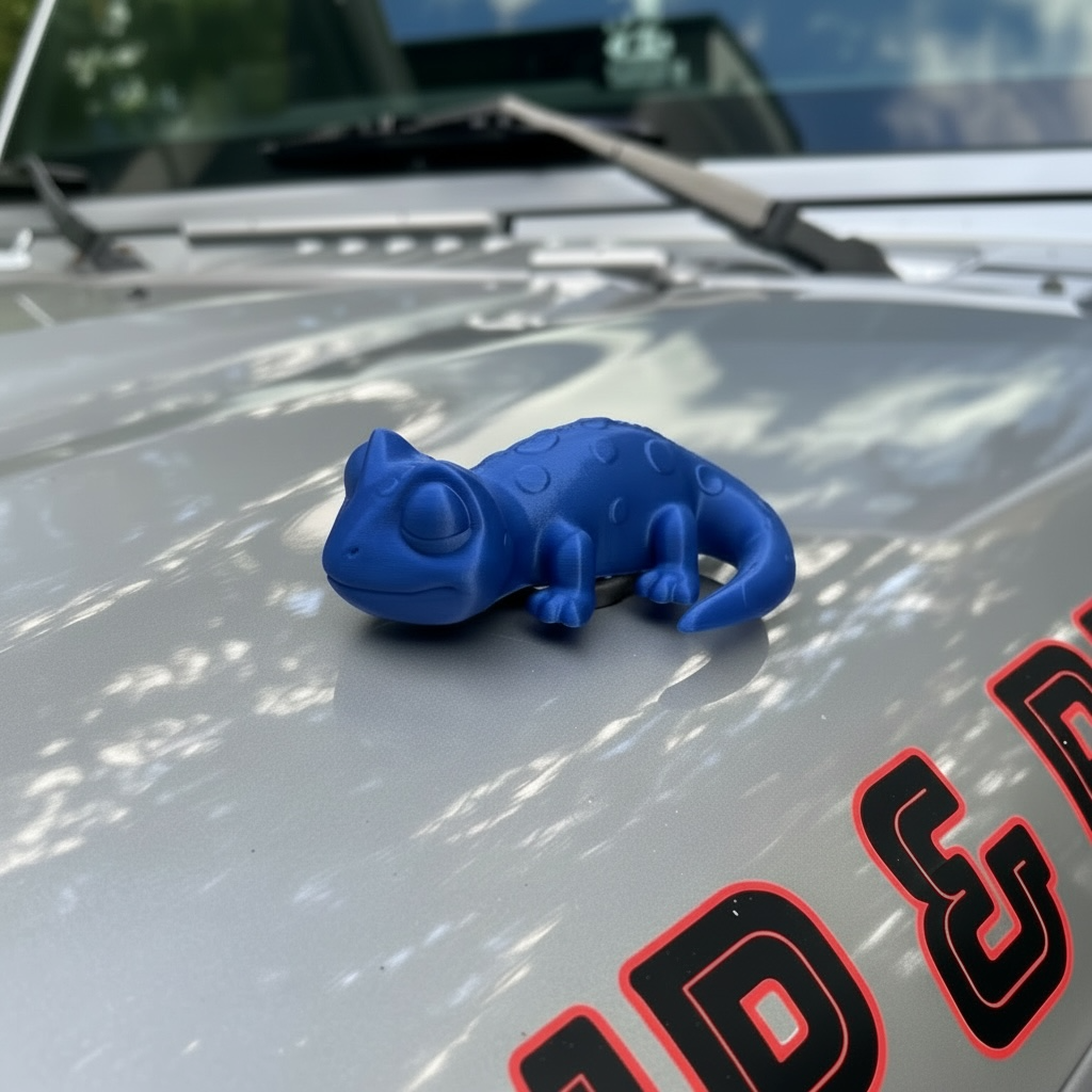 BIG Gecko Lizard - Magnetic Ride Accessory