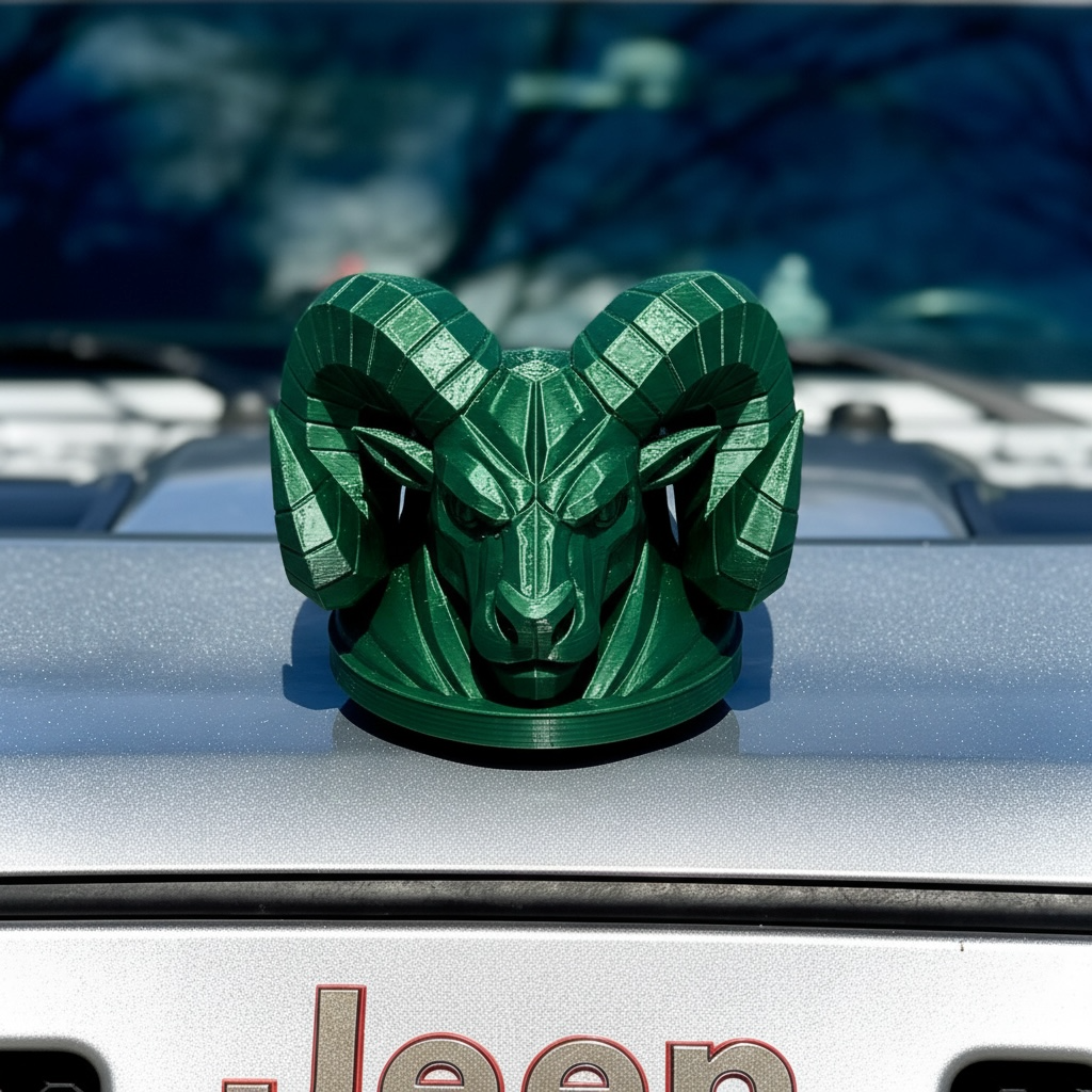 BIG Ram Head – Magnetic Vehicle Accessory