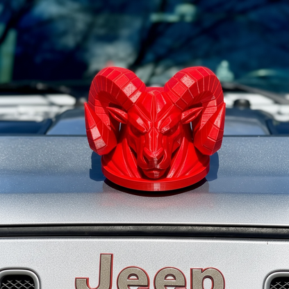 BIG Ram Head – Magnetic Vehicle Accessory