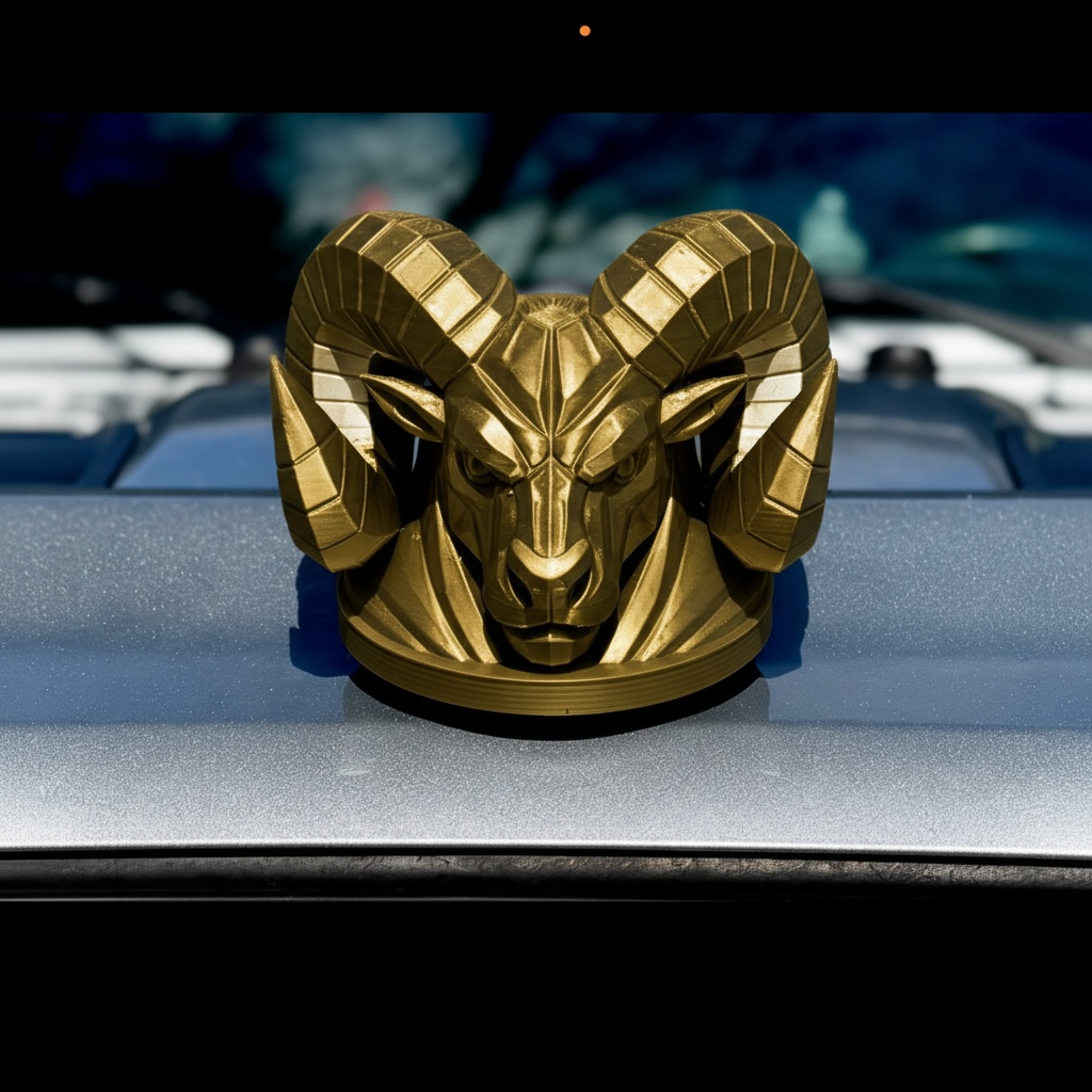 BIG Ram Head – Magnetic Vehicle Accessory