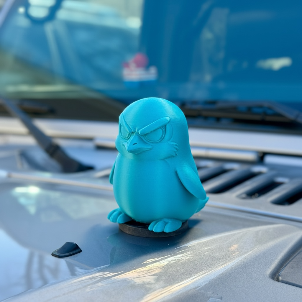 Tough Ride BIG Penguin - Magnetic Ride Accessory