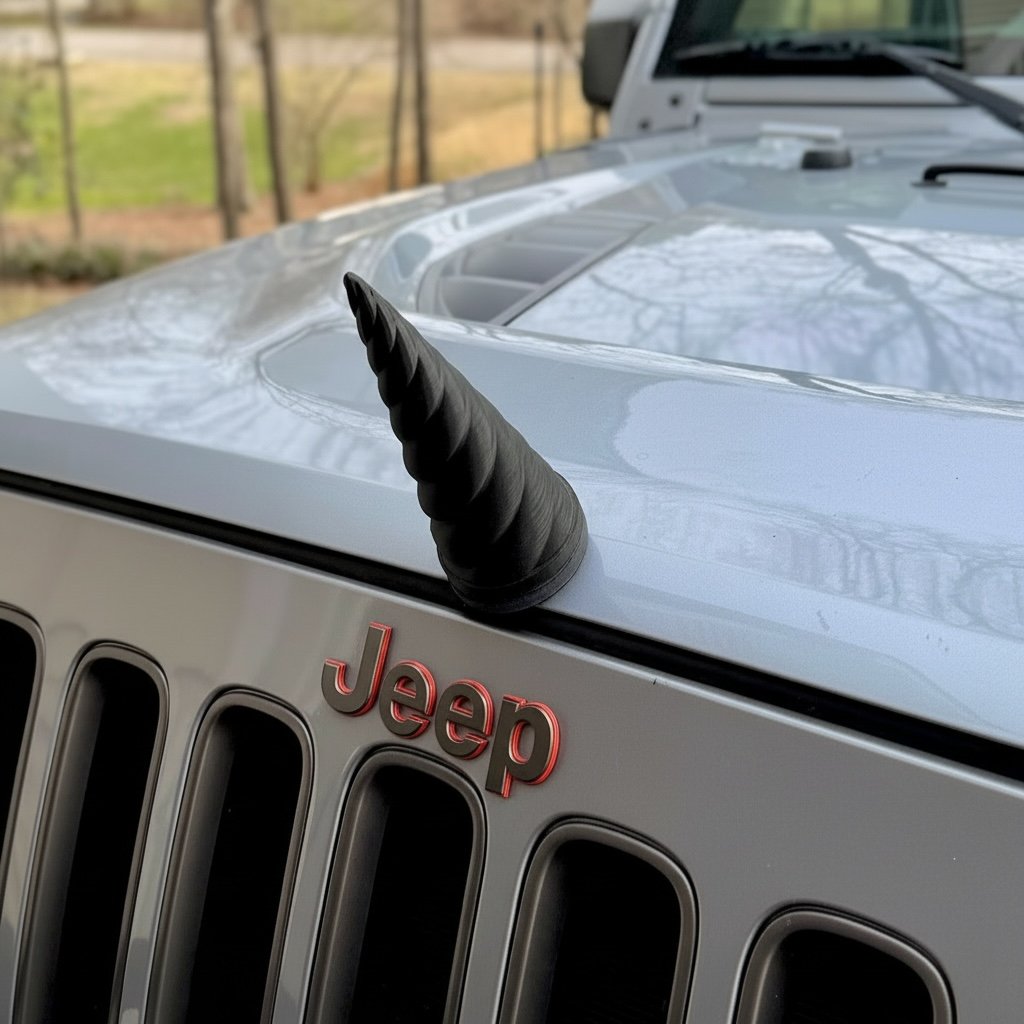 Magnetic Unicorn Horn – Magical Vehicle Accessory