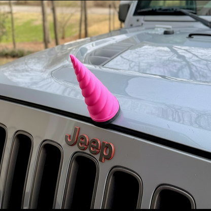 Magnetic Unicorn Horn – Magical Vehicle Accessory