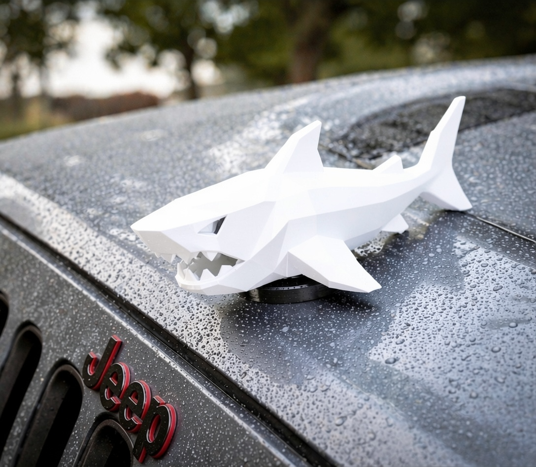 Shark – Edge Series Hood Emblem