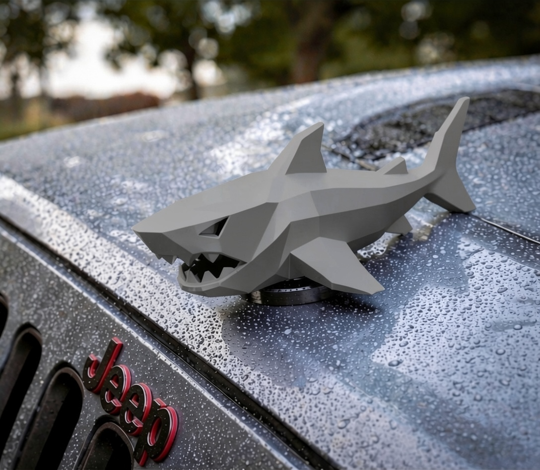 Shark – Edge Series Hood Emblem