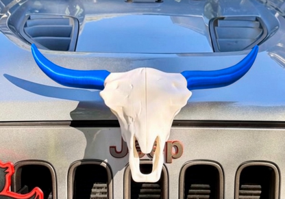 Cow Skull - Magnetic Ride Emblem