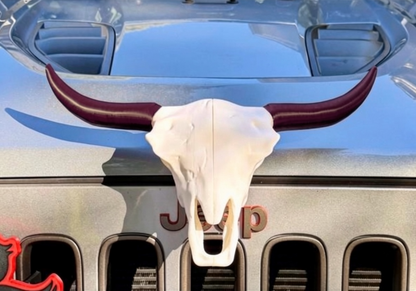 Cow Skull - Magnetic Ride Emblem