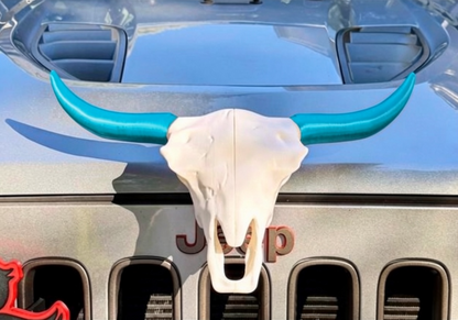 Cow Skull - Magnetic Ride Emblem